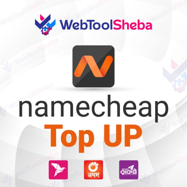Namecheap Top Up BD-Namecheap hosting bangla price